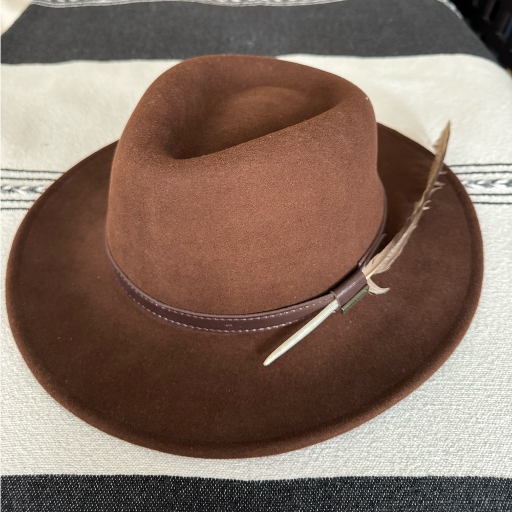 Pendleton Brown Wool Hat - image 1